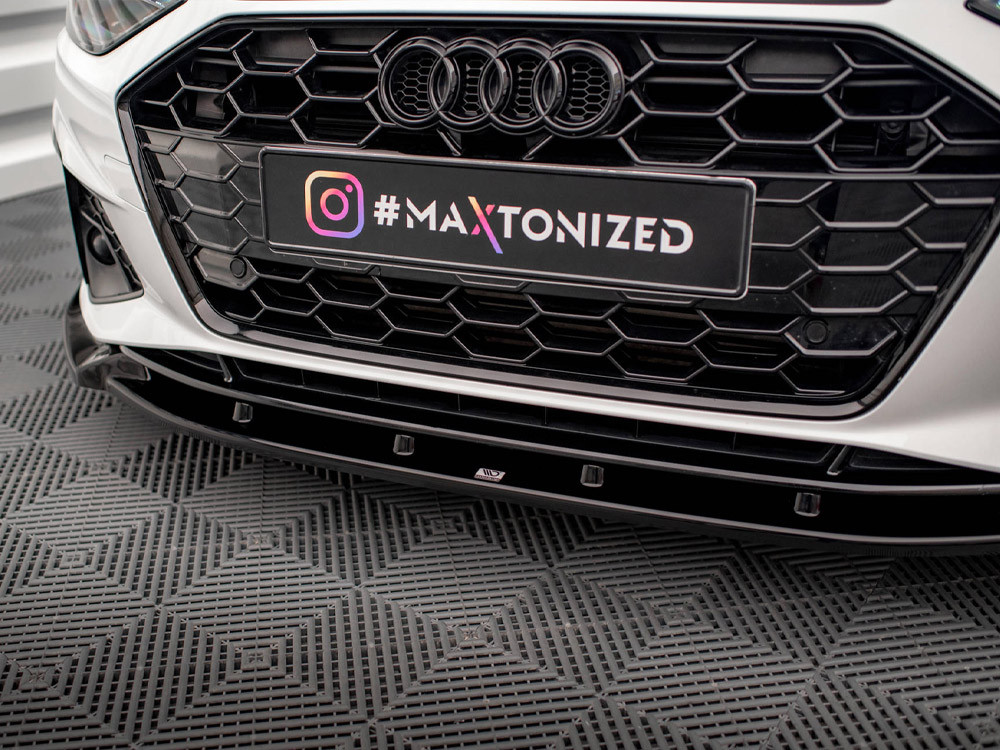 Maxton Front Splitter V.1 Audi A4 S-Line / S4 B9 Facelift