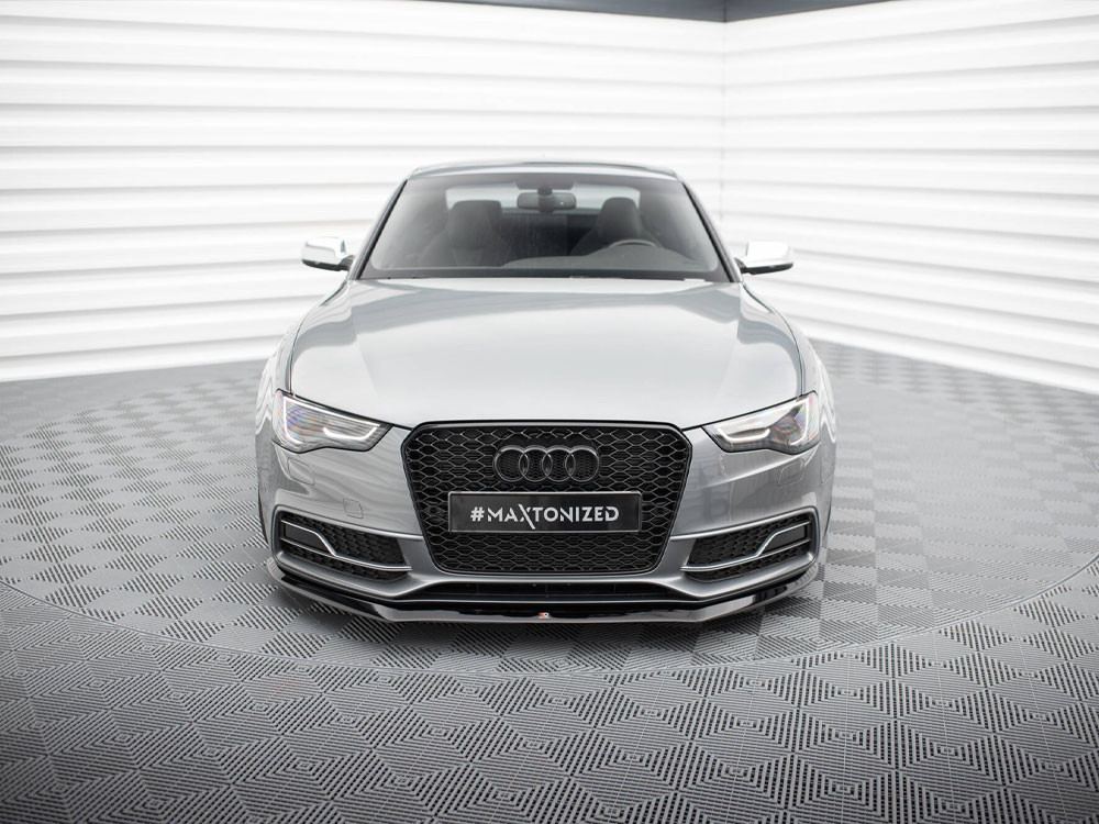 Maxton Front Splitter V.1 Audi S5 / A5 S-Line 8T Facelift