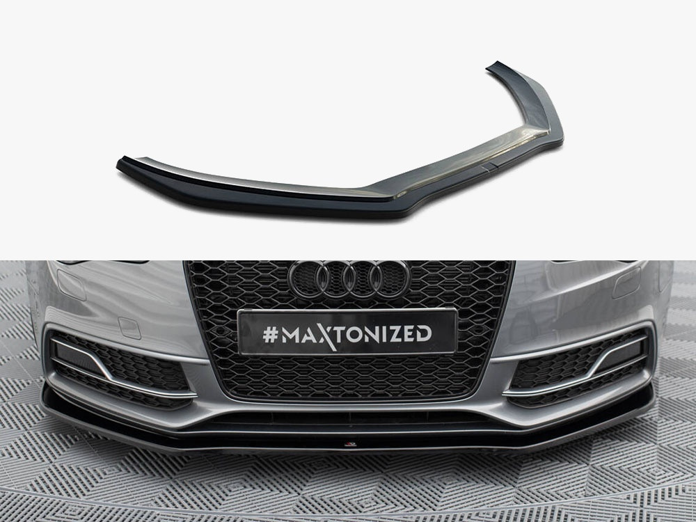Maxton Front Splitter V.2 Audi S5 / A5 S-Line 8T Facelift