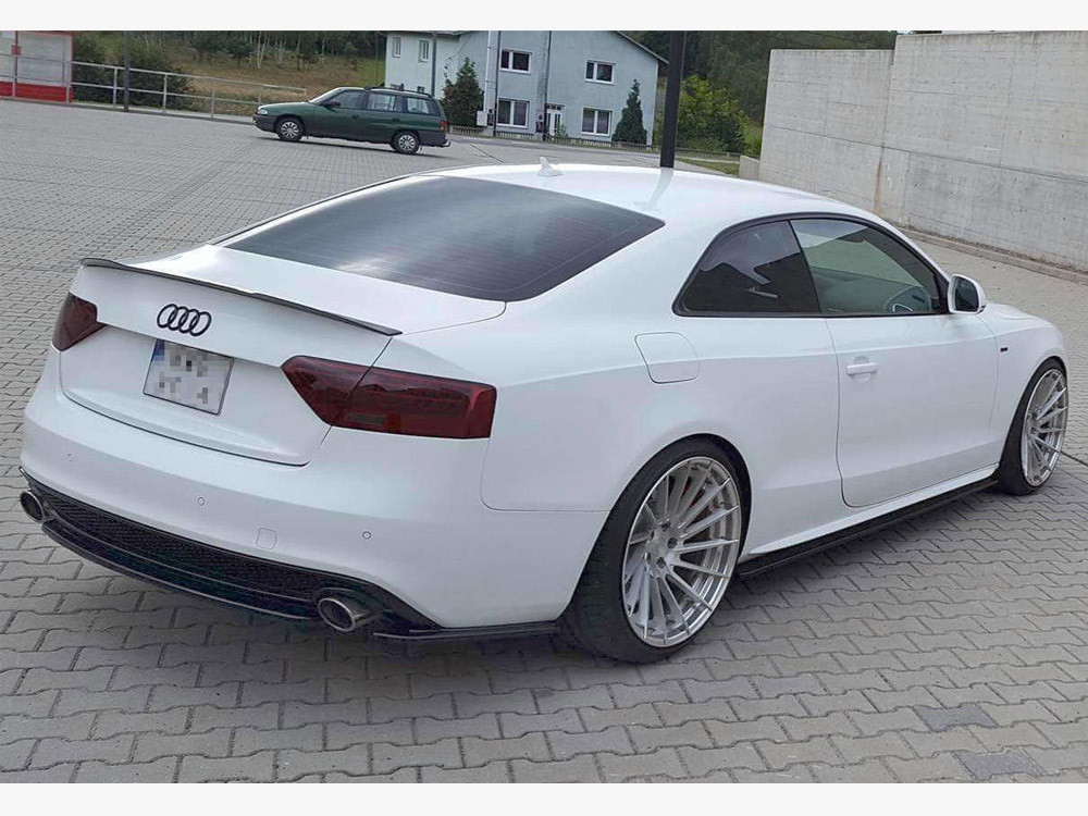 Maxton Central Rear Splitter Audi A5 S-line 8T FL Coupe / Sportback (2011-2016)