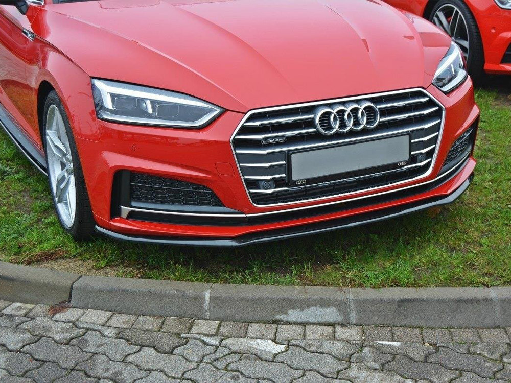 Maxton Front Splitter V.2 Audi S5 / A5 S-line F5 Coupe / Sportback (2016-)