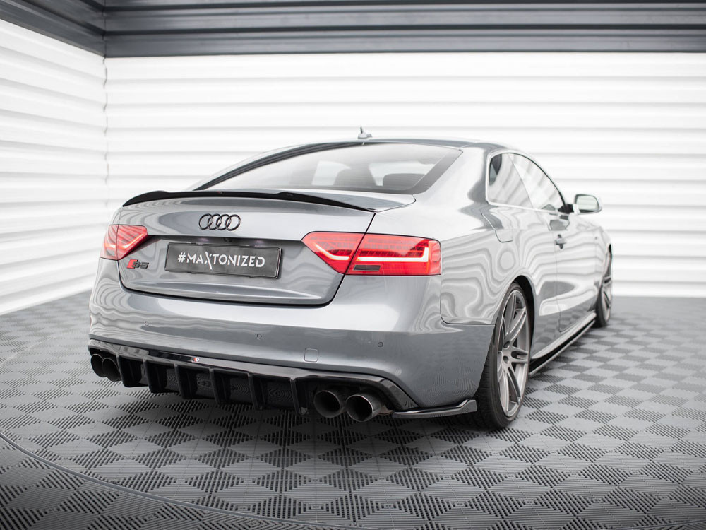 Maxton Spoiler CAP Audi S5 / A5 / A5 S-line 8T / 8T FL Coupe