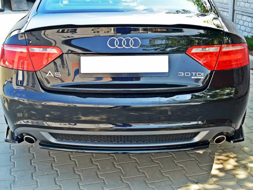 Maxton Rear Side Splitters Audi A5 S-Line 8T Coupe