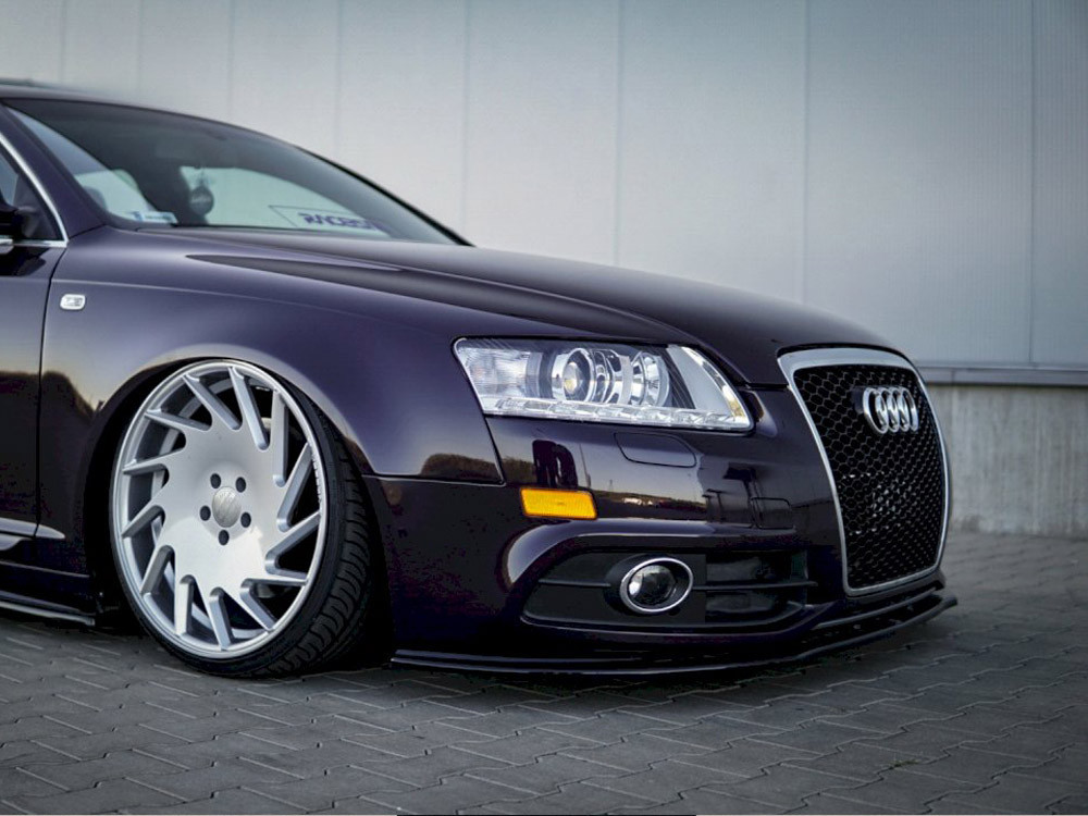 Maxton Front Splitter Audi A6 S-Line C6 FL Maxton Front Splitter Audi A6 S-Line C6 FL