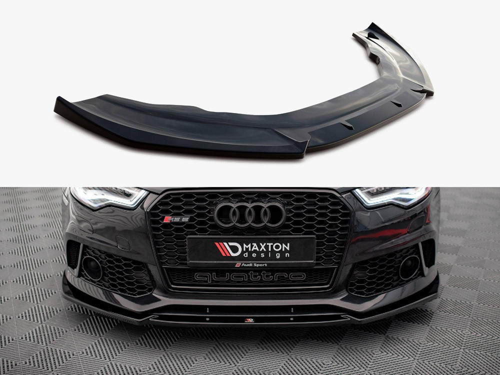 Maxton Front Splitter Audi A6 RS6 Look C7 (2011-2017) Maxton Front Splitter Audi A6 RS6 Look C7 (2011-2017)