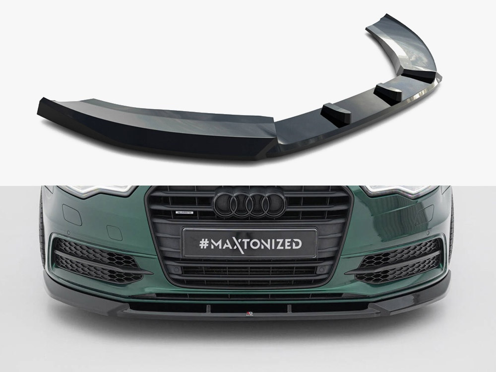 Maxton Front Splitter V.3 Audi A6 S-Line / S6 C7