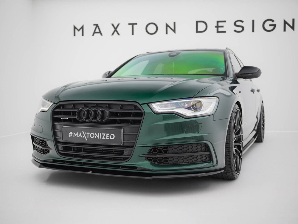 Maxton Front Splitter V.2 Audi S6 / A6 S-Line C7