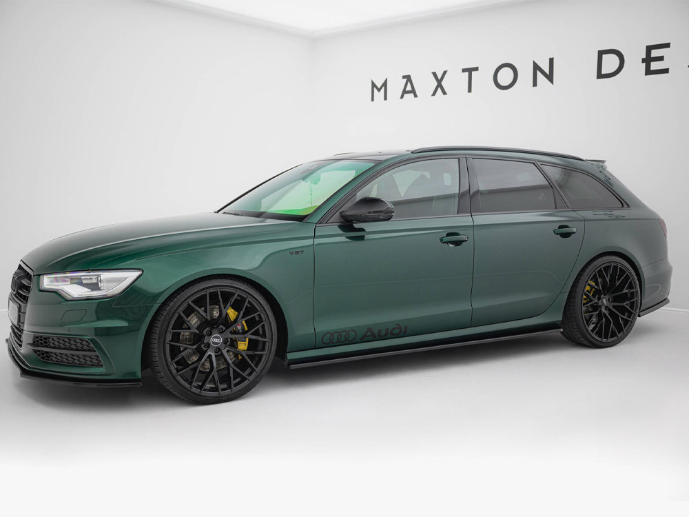 Maxton Side Skirts Diffusers Audi S6 / A6 S-Line C7 Maxton Side Skirts Diffusers Audi S6 / A6 S-Line C7