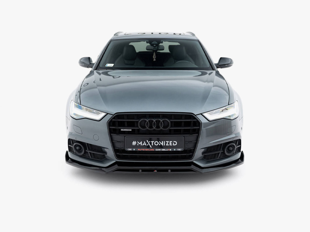 Maxton Front Splitter V.3 Audi A6 / A6 C7 S-Line / S6 C7 Facelift