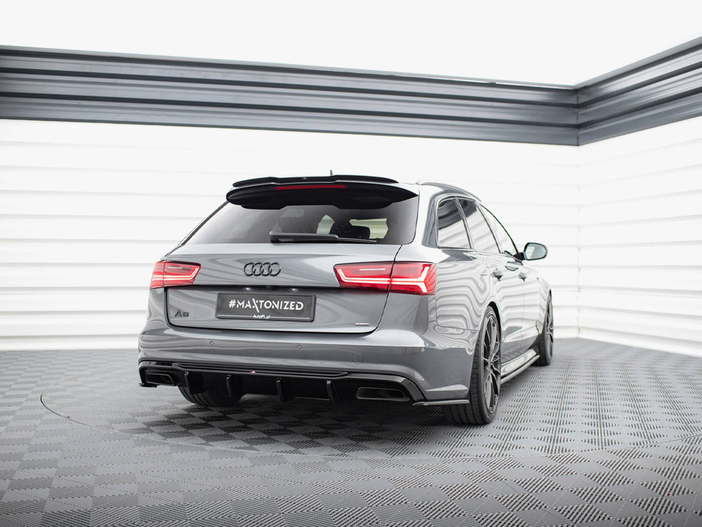 Maxton Rear Valance V.2 Audi A6 / A6 C7 S-Line / S6 C7 Facelift