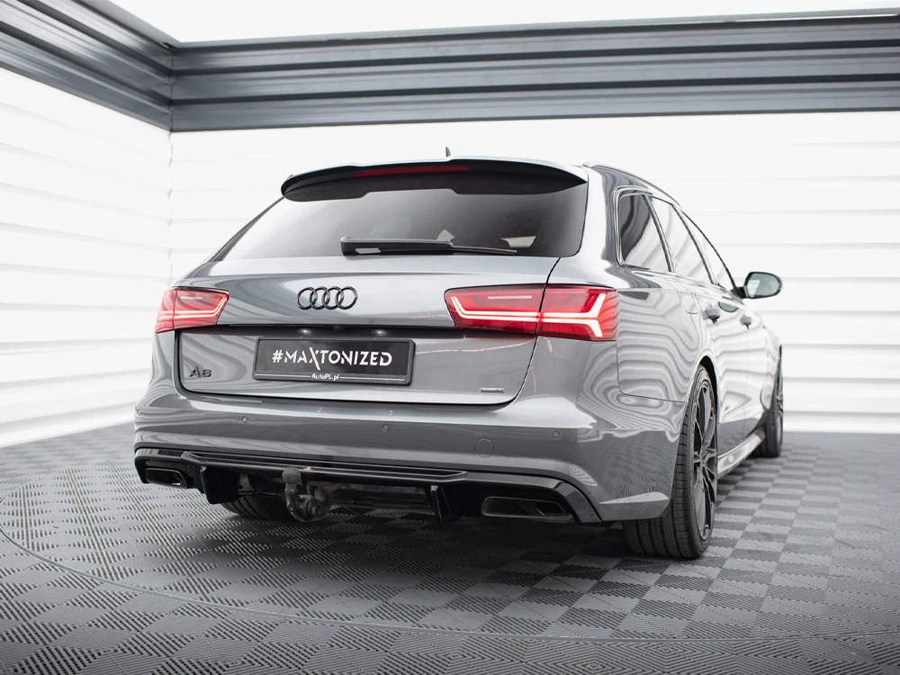 Maxton Rear Valance V.2 Audi A6 / A6 C7 S-Line / S6 C7 Facelift