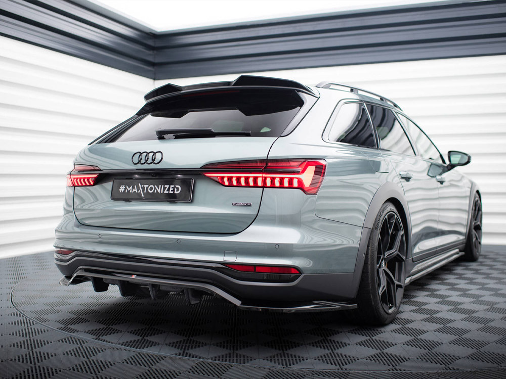 Maxton Spoiler CAP 3D Audi A6 Avant / A6 Allroad / A6 S-Line Avant / S6 Avant C8