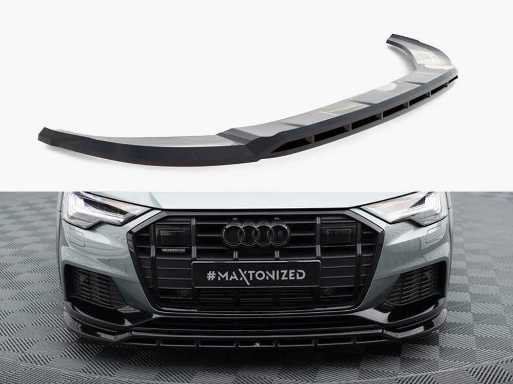 Maxton Front Splitter Audi A6 Allroad C8 Maxton Front Splitter Audi A6 Allroad C8