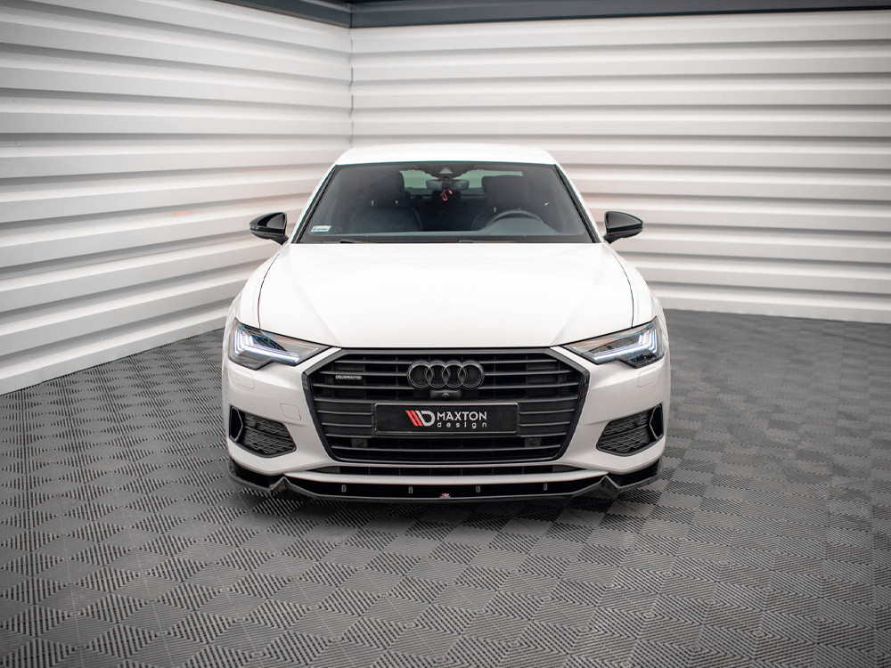 Maxton Front Splitter V.2 Audi A6 C8 Maxton Front Splitter V.2 Audi A6 C8