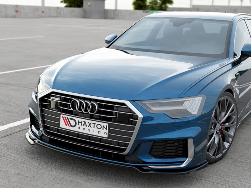 Maxton Front Splitter V.1 Audi A6 S-Line / S6 C8 - Darkside