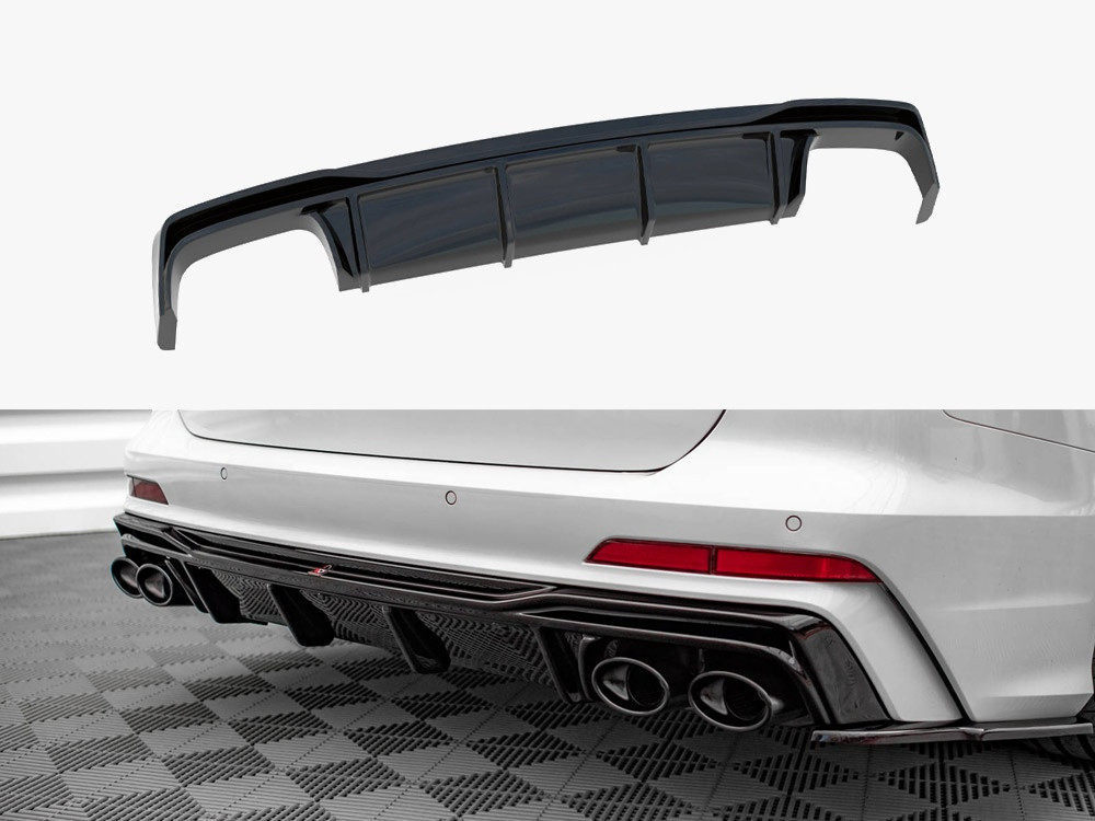 Maxton Rear Valance Audi S6 / A6 S-Line C8 Maxton Rear Valance Audi S6 / A6 S-Line C8