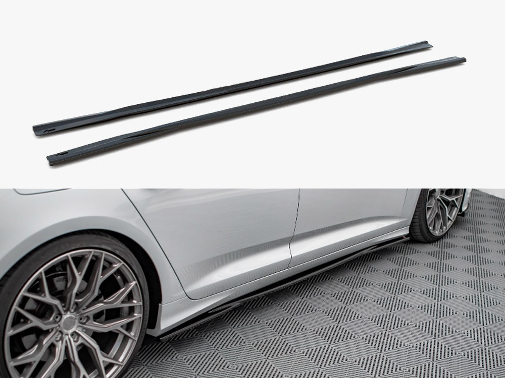 Maxton Side Skirt Diffusers Audi A6 S-Line / S6 C8