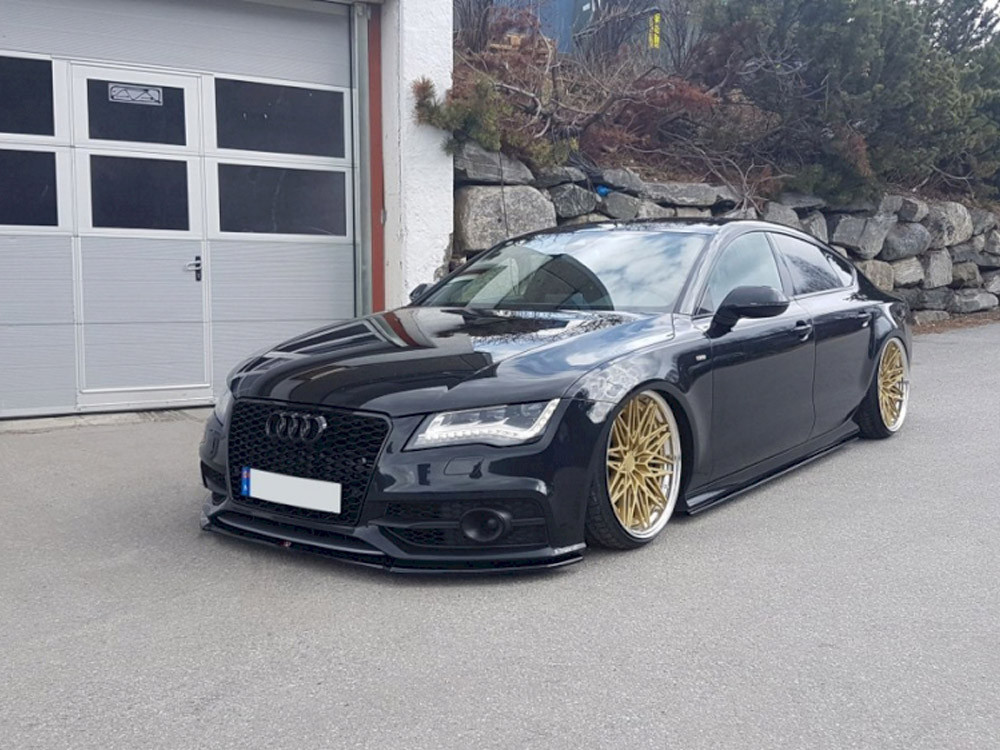 Maxton Front Splitter V.1 Audi S7 / A7 S-line C7 (2010-2014)
