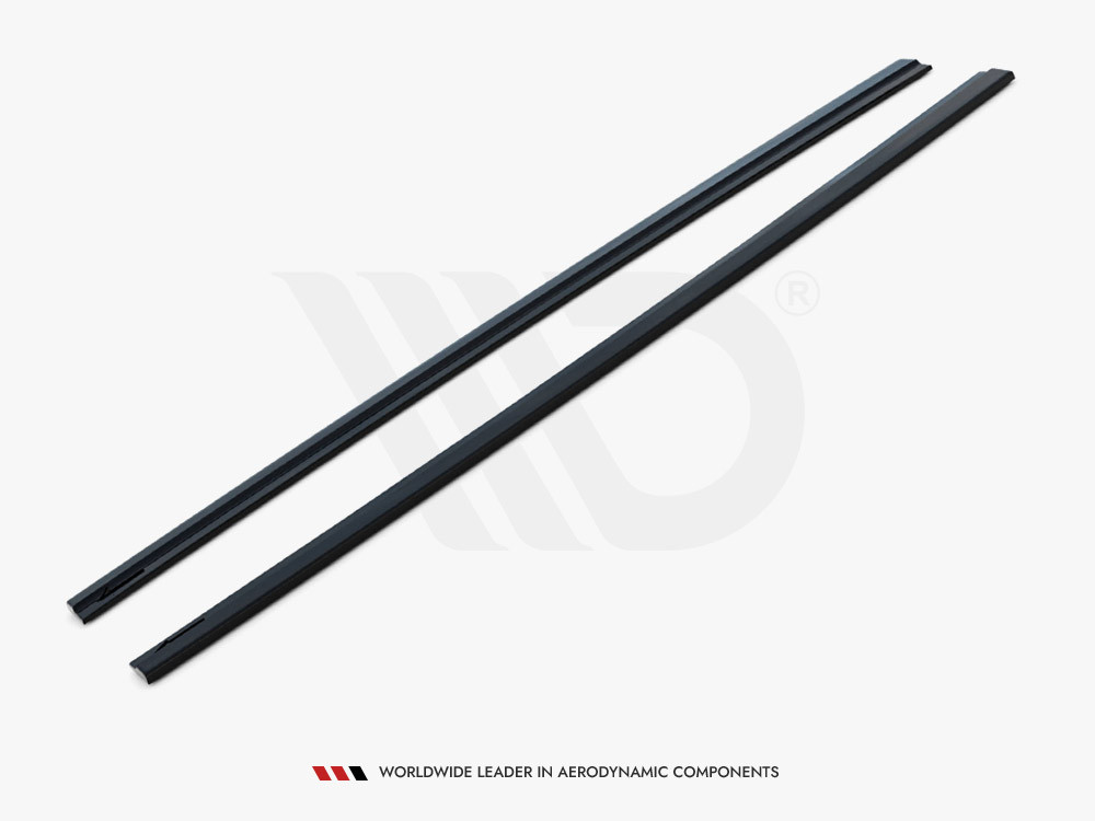 Maxton Side Skirts Diffusers Audi S7 / A7 S-Line C7 FL