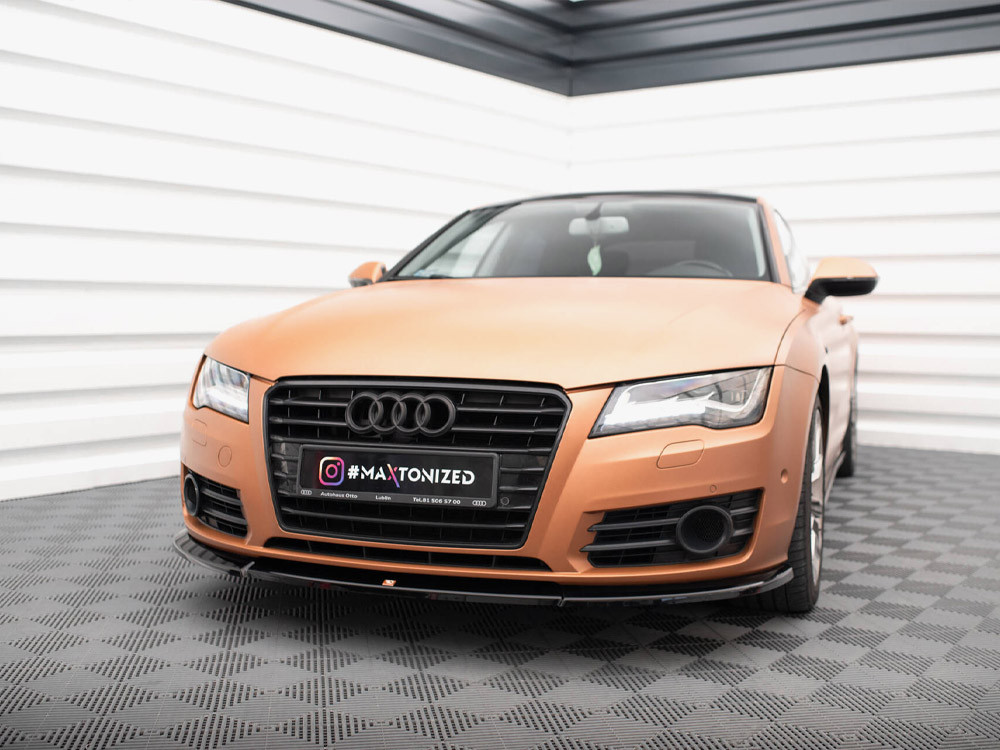 Maxton Front Splitter V.1 Audi A7 C7 Maxton Front Splitter V.1 Audi A7 C7