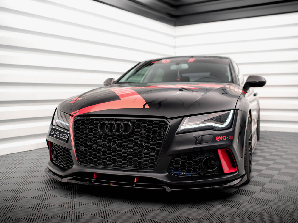 Maxton Front Splitter Audi A7 RS7 Look C7 Maxton Front Splitter Audi A7 RS7 Look C7
