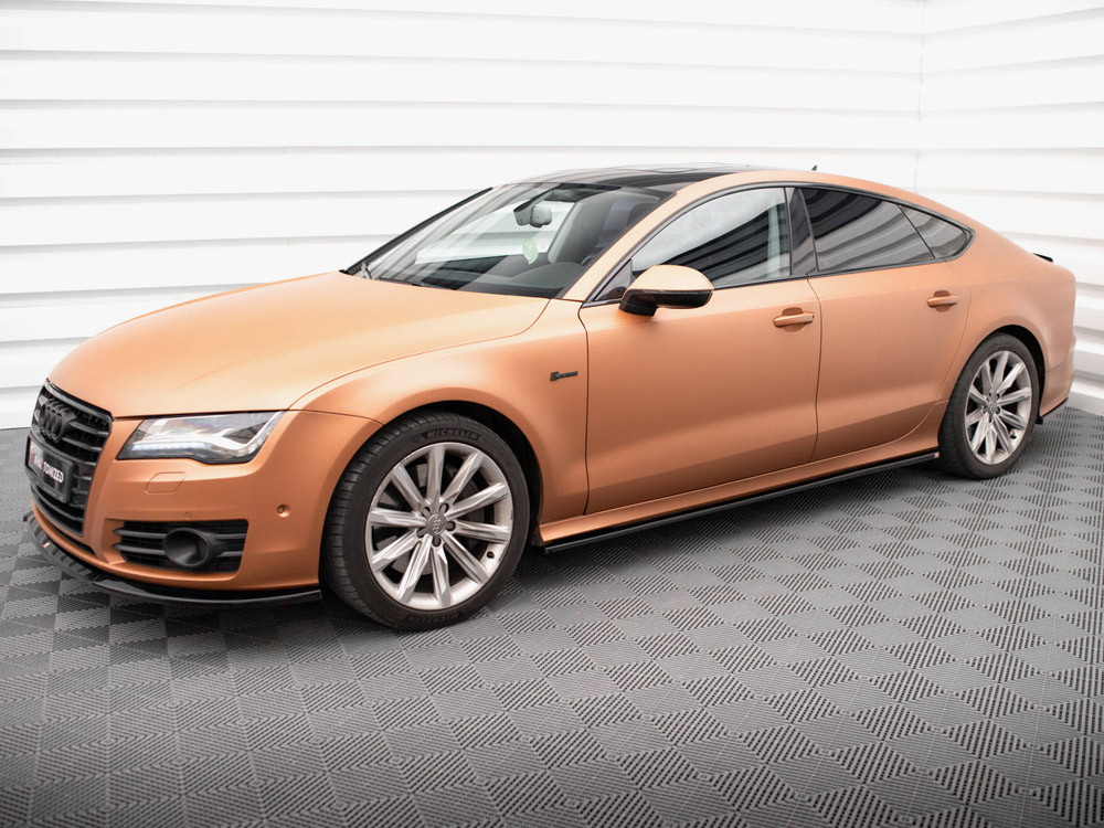 Maxton Side Skirts Diffusers V.2 Audi A7 S-Line C7
