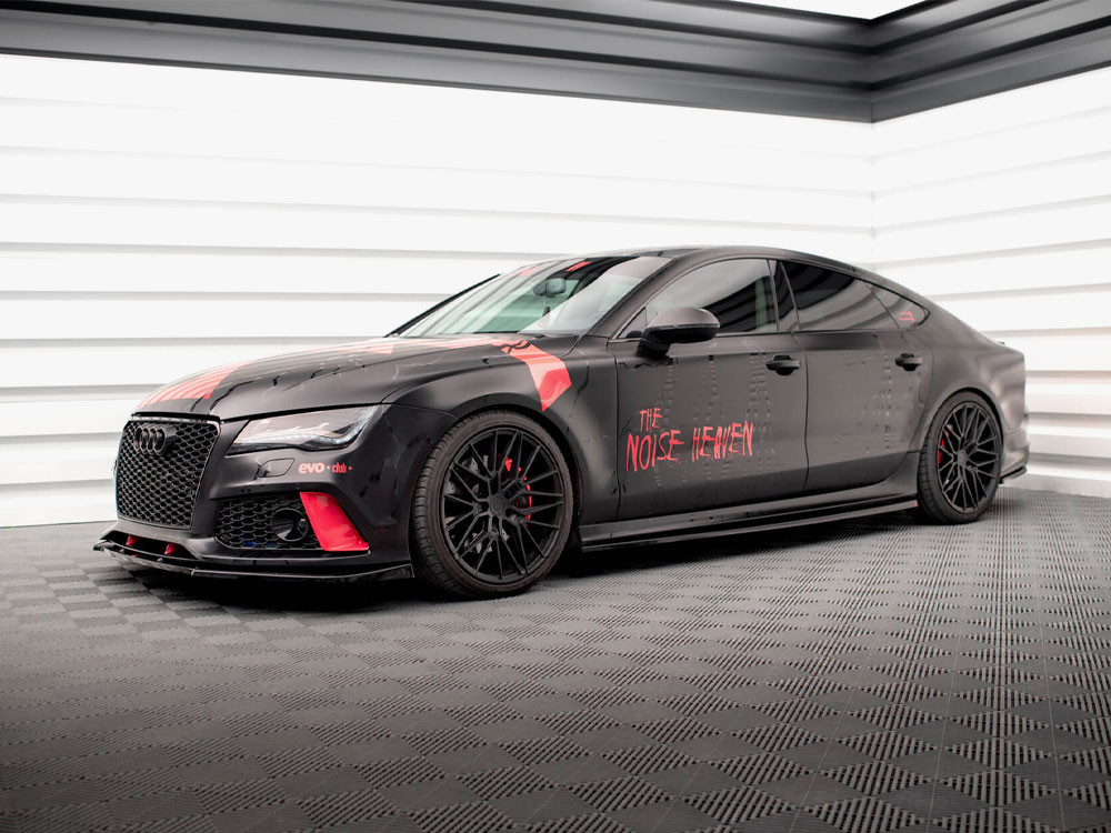 Maxton Side Skirts Diffusers V.3 Audi RS7 C7 Maxton Side Skirts Diffusers V.3 Audi RS7 C7