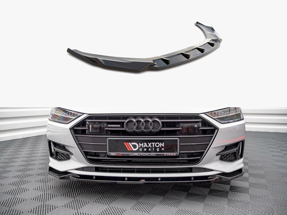Maxton Front Splitter V2 Audi A7 C8 (2018-) Maxton Front Splitter V2 Audi A7 C8 (2018-)