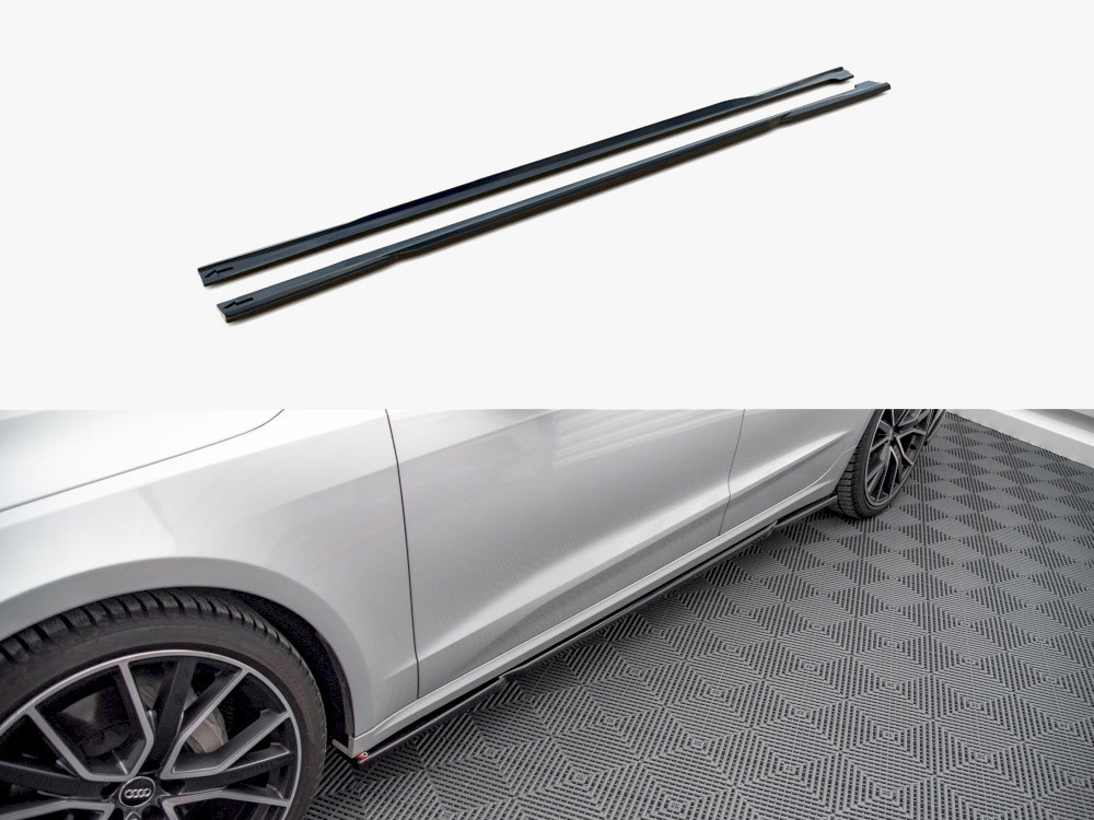 Maxton Side Skirts Diffusers Audi A7 C8 (2018-)