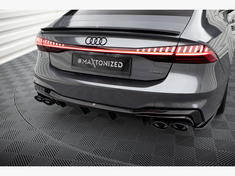 Maxton Rear Valance Audi A7 S-Line C8 / S7 C8 / C8 Facelift / S7 Facelift