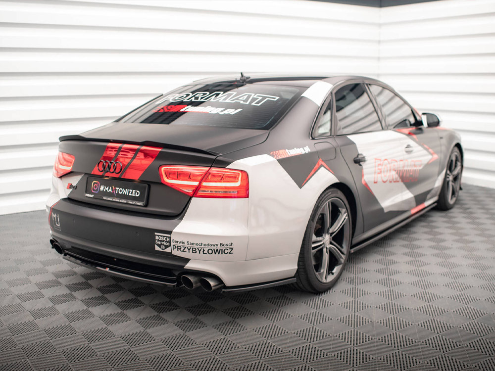 Maxton Rear Side Splitters Audi S8 D4 Maxton Rear Side Splitters Audi S8 D4