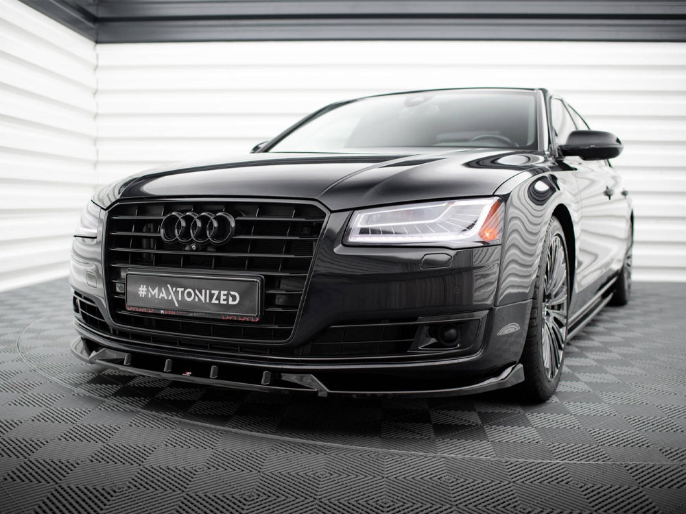 Maxton Front Splitter Audi A8 D4 Facelift Maxton Front Splitter Audi A8 D4 Facelift