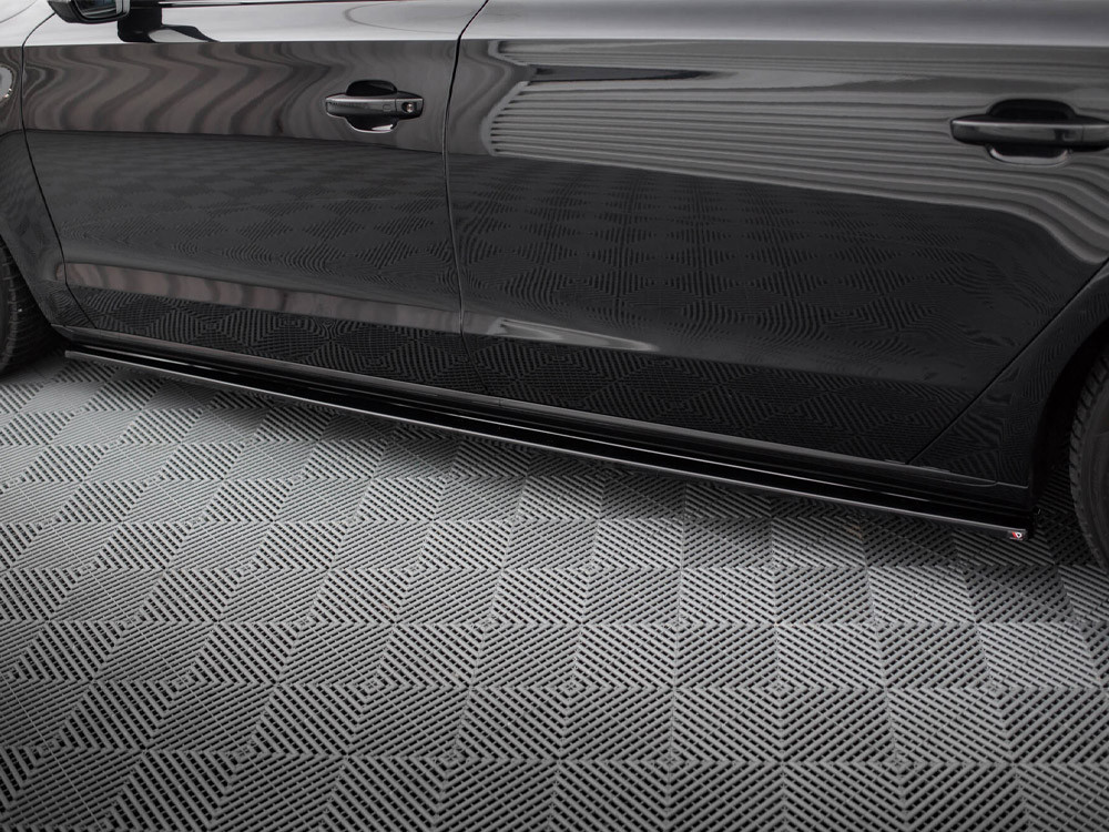 Maxton Side Skirts Diffusers Audi A8 Long D4