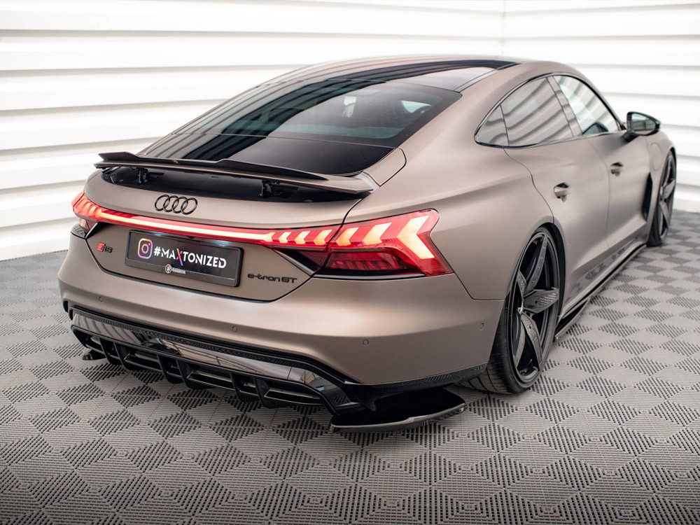 Maxton Rear Side Splitters V.1 Audi e-Tron GT / RS GT Mk1