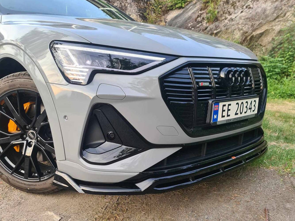 Maxton Front Splitter Audi e-Tron S-Line