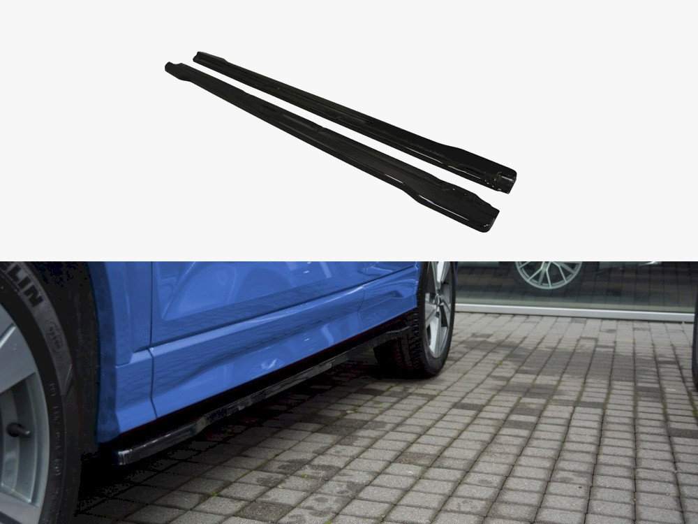Maxton Side Skirts Splitters Audi Q2 Mk1 Sport Maxton Side Skirts Splitters Audi Q2 Mk1 Sport
