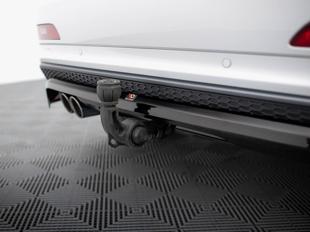 Maxton Rear Splitter (Vertical Bars) Audi Q3 S-Line 8U Maxton Rear Splitter (Vertical Bars) Audi Q3 S-Line 8U