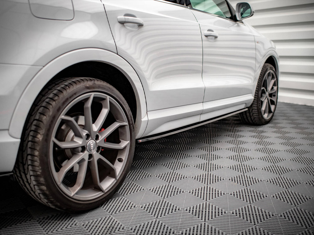 Maxton Side Skirts Diffusers Audi Q3 Sport 8U Facelift