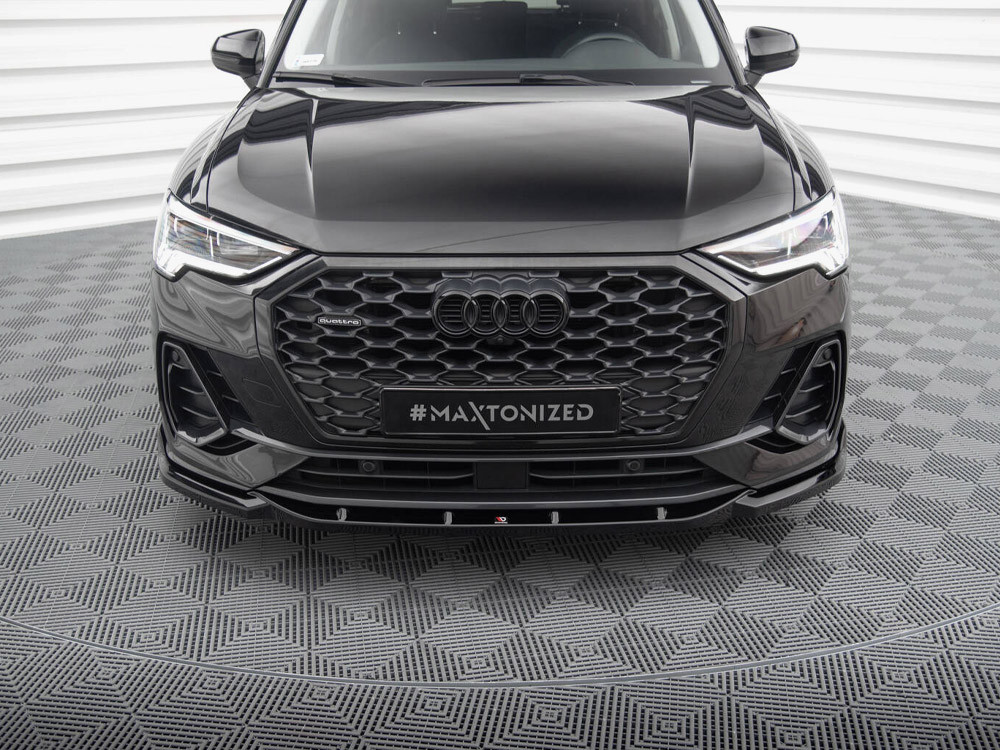 Maxton Front Splitter V.2 Audi Q3 Sportback F3