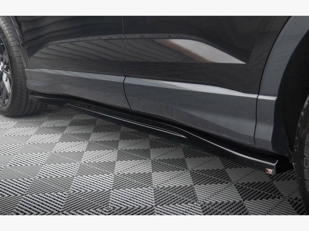 Maxton Side Skirts Diffusers Audi Q3 Sportback F3 Maxton Side Skirts Diffusers Audi Q3 Sportback F3