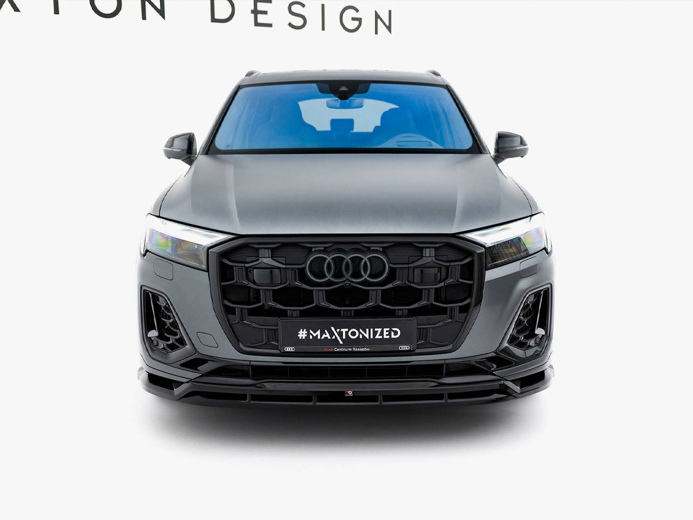 Maxton Front Splitter Audi Q7 S-Line Mk2 Facelift 2