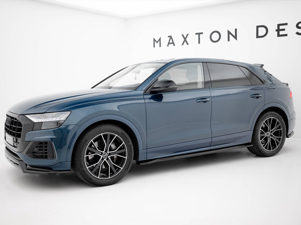 Maxton Side Skirts Diffusers Audi Q8 Mk1
