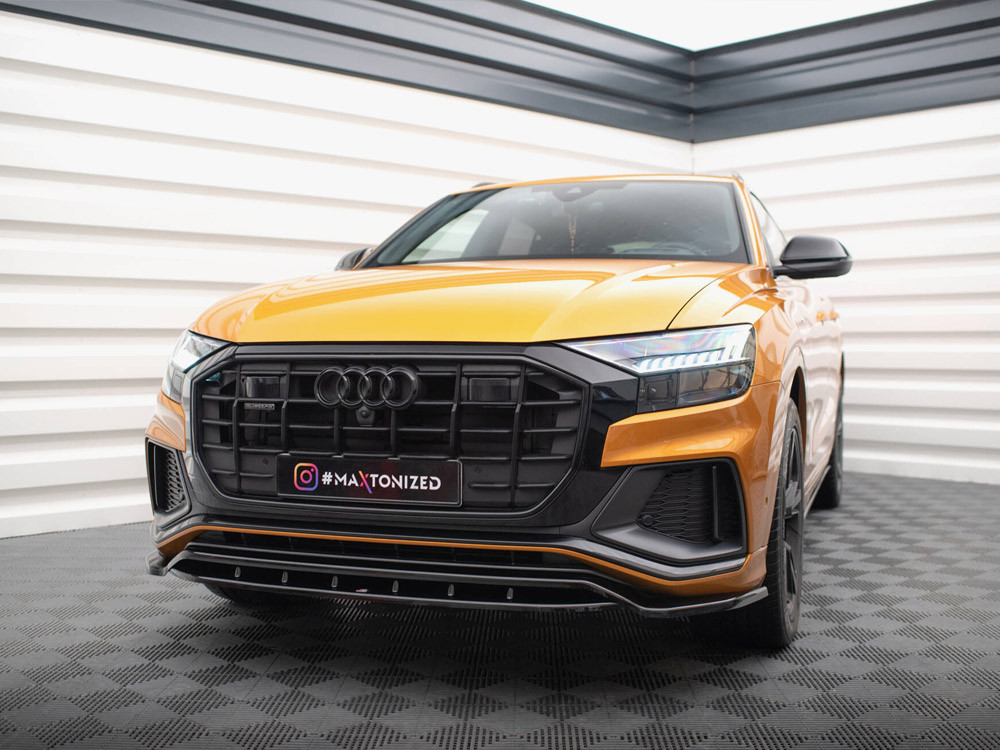 Maxton Front Splitter V.1 Audi Q8 S-Line / SQ8 Mk1 Maxton Front Splitter V.1 Audi Q8 S-Line / SQ8 Mk1