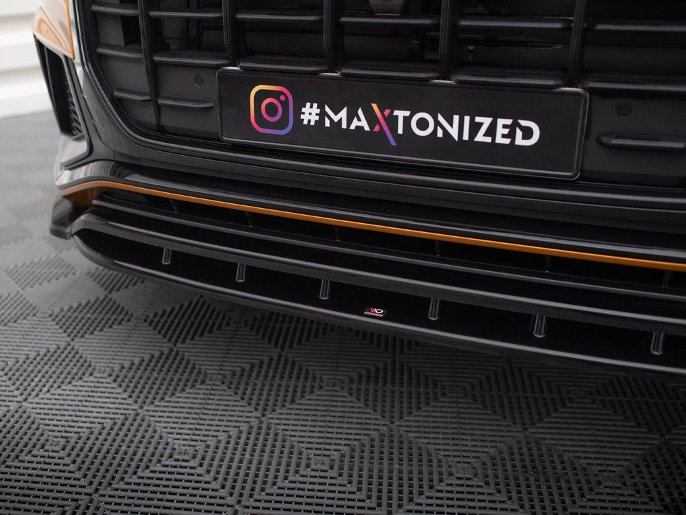 Maxton Front Splitter V.1 Audi Q8 S-Line / SQ8 Mk1 Maxton Front Splitter V.1 Audi Q8 S-Line / SQ8 Mk1