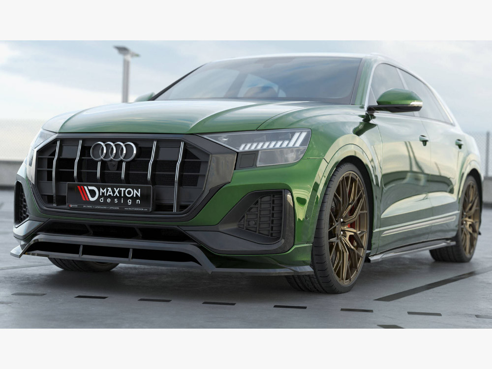 Maxton Front Splitter Audi Q8 Mk1 Facelift Maxton Front Splitter Audi Q8 Mk1 Facelift