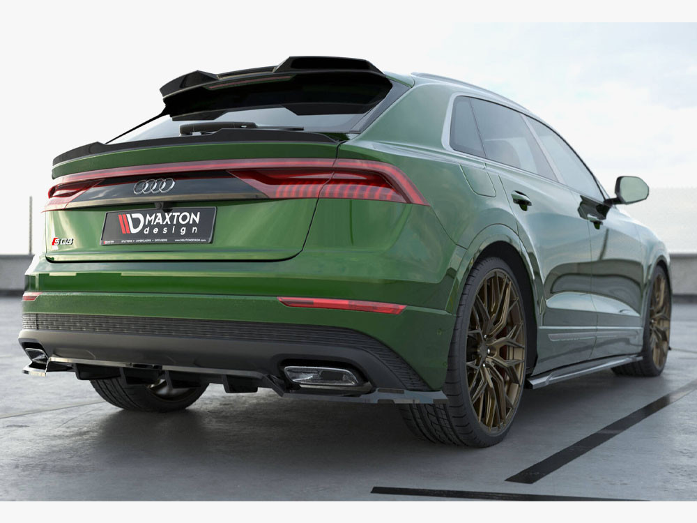 Maxton Rear Splitter (Vertical Bars) Audi Q8 Mk1 Facelift Maxton Rear Splitter (Vertical Bars) Audi Q8 Mk1 Facelift