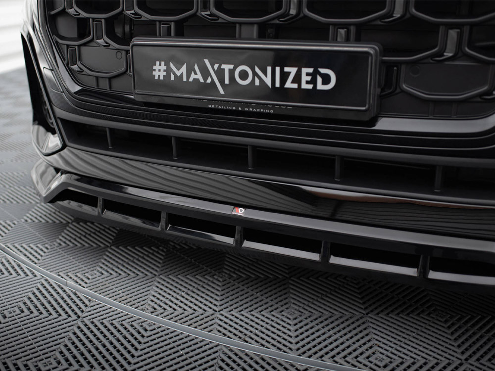 Maxton Front Splitter Audi SQ8 / Q8 S-Line Mk1 Facelift Maxton Front Splitter Audi SQ8 / Q8 S-Line Mk1 Facelift