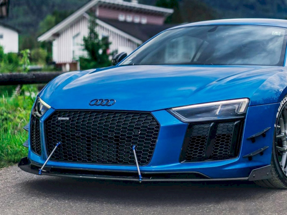 Maxton Front Racing Splitter Audi R8 MK2 (2015 - 2017)