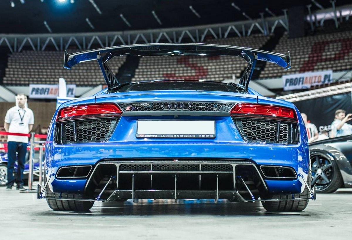 Maxton Rear Diffuser Audi R8 MK2 (2015 -2017)