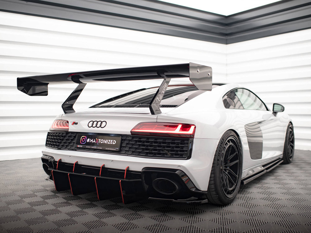 Maxton Rear Side Splitters Audi R8 Mk2 Facelift